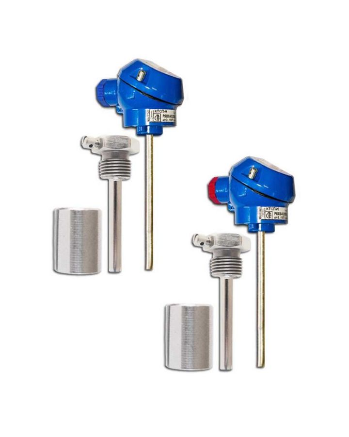 Ктсп-н с гильзами и бобышками (d6, l50, pt500 а, 4х, δt=3°с)