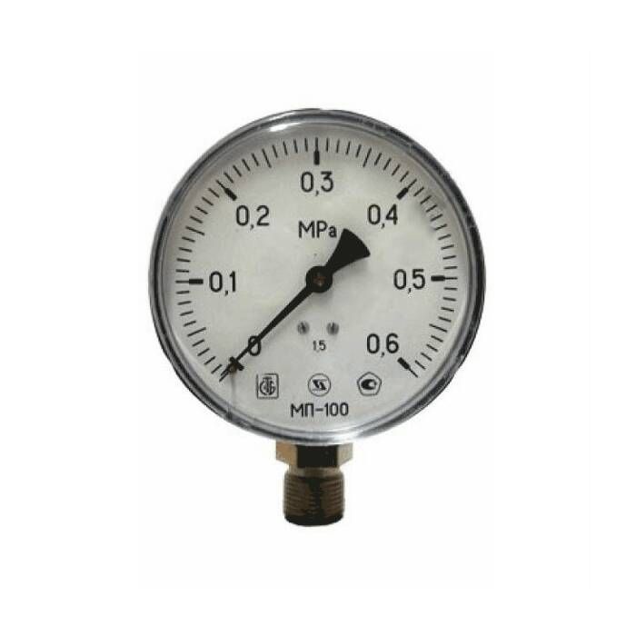 Манометр рад МП-100 0-1,6МПаДк 100 М20х1,5 ст ЗТП Минск