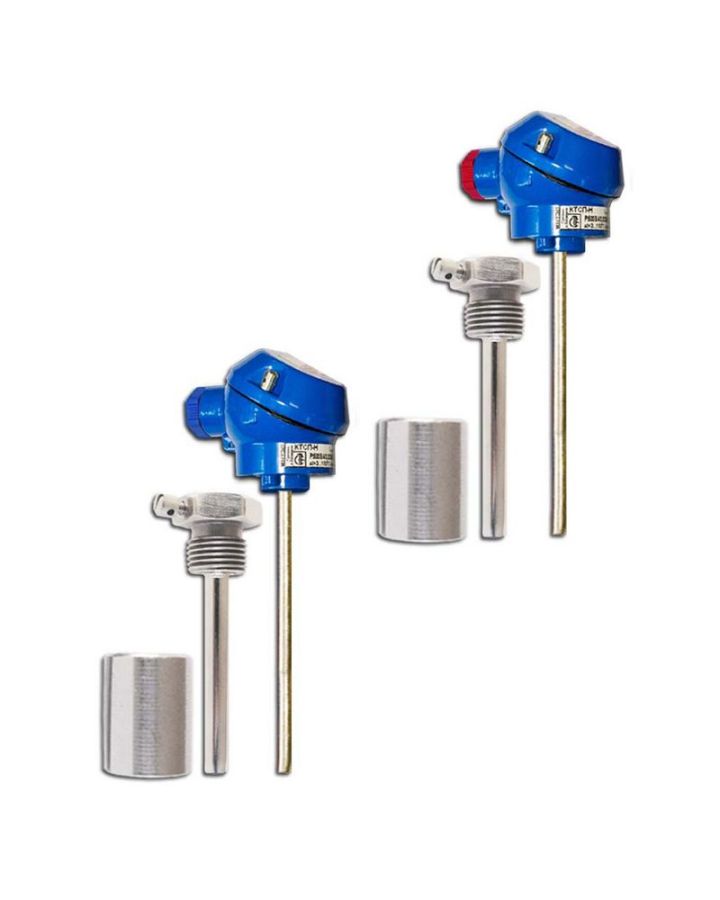 Ктсп-н с гильзами и бобышками (d6, l80, pt500 а, 4х, δt=3°с)