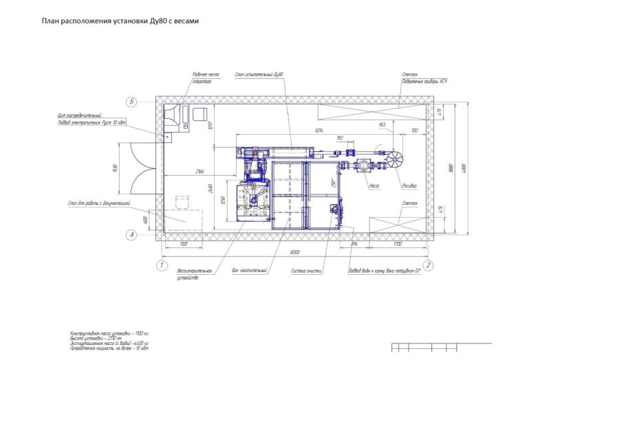 Установка поверочная эрмитаж dn80 1-й разряд