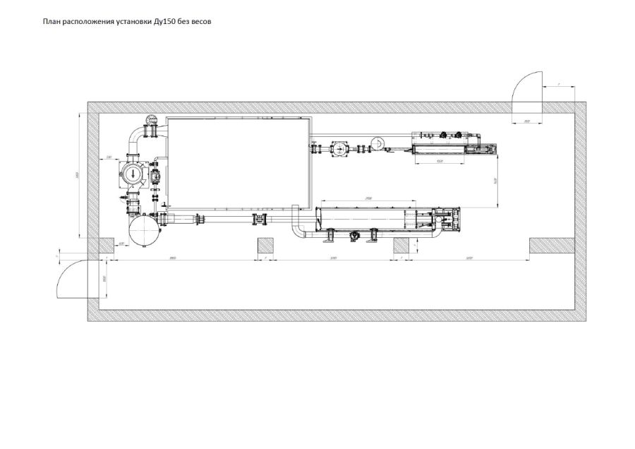 Установка поверочная эрмитаж dn150 2-й разряд(без весов)