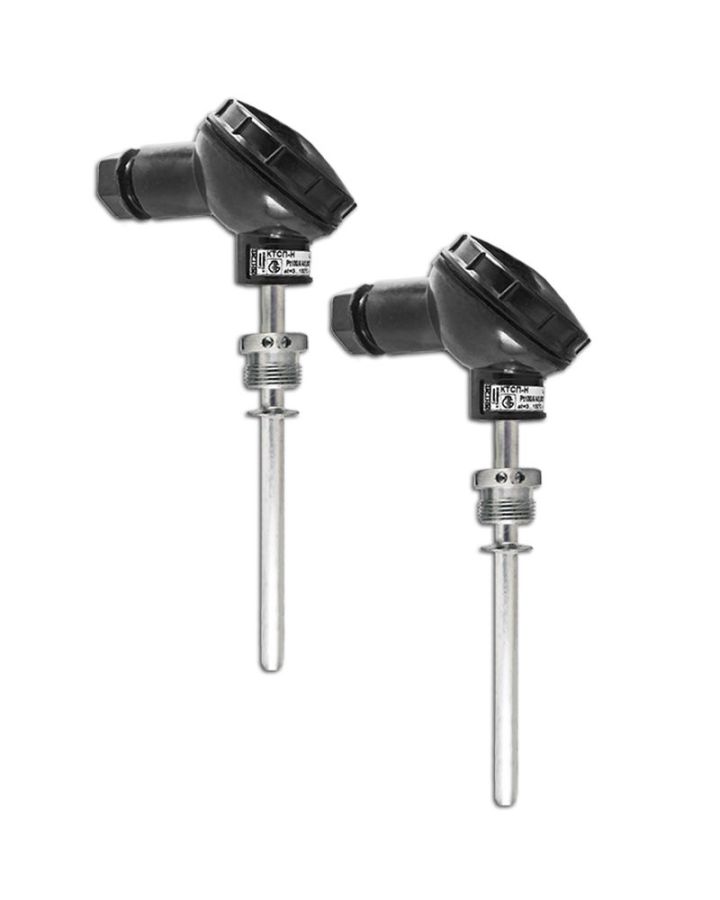 Ктсп-н (d8, l100, pt100 b, 4х, δt=3°c, подвижный штуцер м20х1,5)