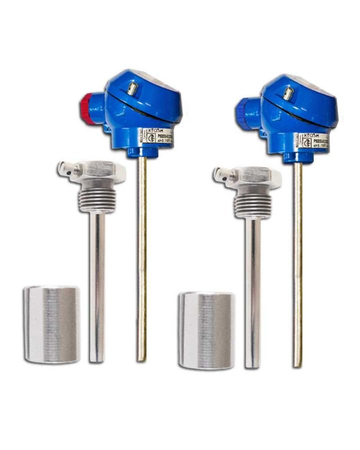 Ктсп-н с гильзами и бобышками (d6, l100, pt500 а, 4х, δt=3°с)