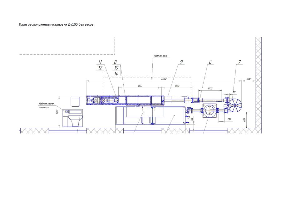 Установка поверочная эрмитаж dn100 2-й разряд(без весов)