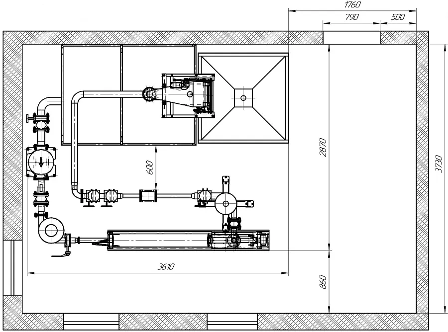 Установка поверочная эрмитаж dn50 1-й разряд